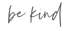 Be kind logo